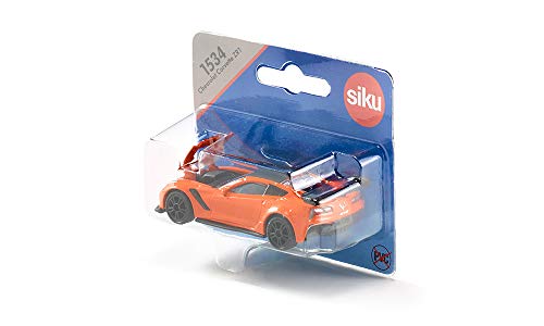 Siku 1534 Chevrolet Corvette ZR1 Spielzeugauto, orange - 7