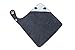 Produktbild Luxus Kapuzenbadetuch/spezielles Bade-Poncho mit Kapuze für babys und kleinkinder. Badetuch von Invented 4 kids (Panda (grau))