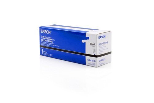 Original Tinte passend für Epson TM-J 7500 p Epson SJIC8 , SJIC8K C33S020407 - Premium Drucker-Patrone - Schwarz