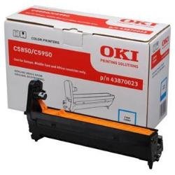 OKI 43870023 C5850, C5950 Trommel 20.000 Seiten, cyan