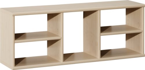 CS Schmalmöbel 10/87 Wandregal 87 Soft Plus, 106 x 40 x 27 cm, ahorn - 2