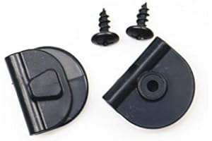 BHYShop Clips de Montage de Couvercle de Batterie côté Moteur de Moto Boulon pour Harley Sportster 48 72 XL883 XL1200 2004-17