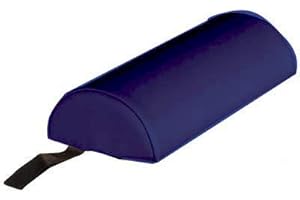 Porta lite innovation in therapy Semi Circle Neck Bolster Cushion for Massage Table: Comfort Neck Pillow. 13in (33.5cm) x 6in (15cm) x 3in (7.5cm) [Navy]