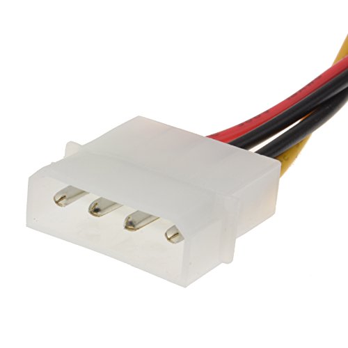 Rechts abgewinkelt SATA Strom Konverter Kabel Molex Zum RA SATA Strom - 3