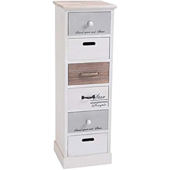 CARO-Möbel Schubladenregal Salva Kommode Standregal Aufbewahrungsregal