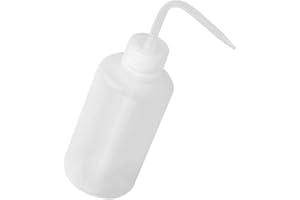 SUNAOMNI Flacone Da Spremere Con Ugello Bottiglia Di Lavaggio Di Sicurezza Scientifica Bottiglia Di Sicurezza in Plastica Bottiglie Di Lavaggio Liquide Con Tappo Per Tatuaggi Bottiglia Di Lavaggio Per La