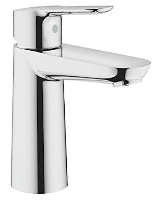 Grohe 23775000 | Start Edge Mitigeur de lavabo monocommande pour salle de bain, DN 15 m de Size, chromé, M