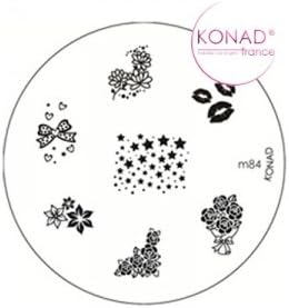 Stamping Nail Art Plate Disk Pattern Konad M84