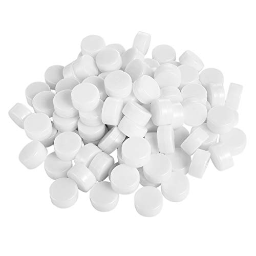 OUNONA 100 teile / satz 22mm Rassel Baby Spielzeug Zubehör Kunststoff Ring Box Repair Fix Spielzeug Noise Maker Einfügen Pet Baby Spielzeug Squeaker