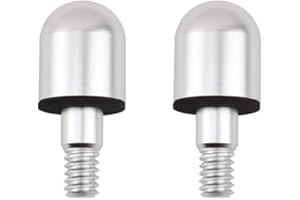 AOWIFT Punta de parachoques trasero de coche, para SMART 451 450 Fortwo, Protector trasero delantero anticolisión, protector de uñas redondo