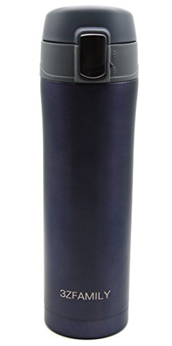3zfamily Isolierkannen Home Kitchen thermoses Edelstahl isoliert Thermos Tasse Kaffee MUG Travel Drink Flasche garrafa TERMICA thermomug Klauenhammer, blau