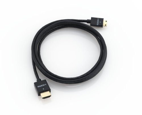 deleyCON 0,75m mini HDMI Kabel SLIM High Speed mit Ethernet (Neuster Standard) 3D 4K ULTRA HD SUPER flexibel - 2