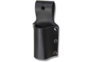 ‎SCAFOM-RUX Scafom-rux Ratschenhalter [4 cm Breite] Hammerhalter für Gürtel - Ratschenhalter für Gerüstbau Werkzeugfürtel - Gerüstbau Werkzeug, Hammer Halterung Gürtel aus Leder - Gerüstbau Gürtel