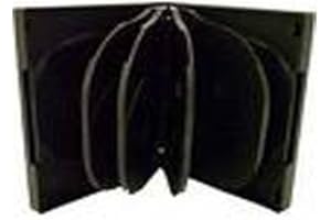 DRAGON TRADING Cover DVD/CD 10 Slot con foderina (Confezione da 4) Qualità Eccellente