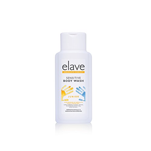 Elave Sensitive Junior Wash 250ml | for Delicate, Dry, Sensitive or Irritated Skin