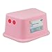 Kids Toddler Step Stool with Rubber Grips Sink Basin Potty Training - PINK
