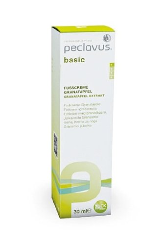 Peclavus Basic Fußcreme Granatapfel, Fusspflegecreme gegen Hornhautbildung, 500 ml - 2
