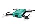 Produktbild C-me 20053 - Die fliegende Selfie-Kamera für Full HD-Videos und 8-MP-Fotos, fliegende Selfie-Cam mit GPS-Unterstützung, zusammenfaltbar, einfach per Smartphone fliegen, filmen und sofort teilen, petrol