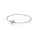 Produktbild Sterling Silber Armreif w/Pandora Rose Verschluss, 21 cm/8.3 In
