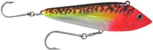 Braid Marauder Small Lures, Fire Tiger, 6.5-Inch