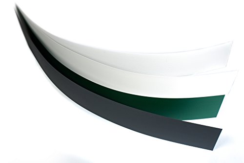 Sichtschutz Windschutz Hart PVC Streifen zum Einflechten Farbe weiß für Doppelstabmatten Zaun - 8