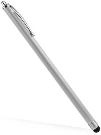 BoxWave Slimline Capacitive Stylus for HTC Rezound - HTC Rezound Touch Screen Stylus w/ Thinner Barrel and Finer Point **SPECIAL OFFER** Buy 1 Get 2nd Unit 30% Off for Limited Time Only! -See Details! (Metallic Silver)