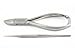 Blizzard Podiatry Instrument 2-Pcs Set - Professional Chiropody Toe Nail Clipper Nipper Blacks File Kit - GERMAN Stainless CE Approved Pedicure Foot Care Tools - With FREE Nail Dresser GIFT