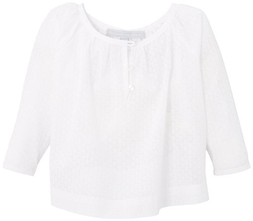 Caramel au Sucre Baby Girls Shirt -  White - 6-12 Months