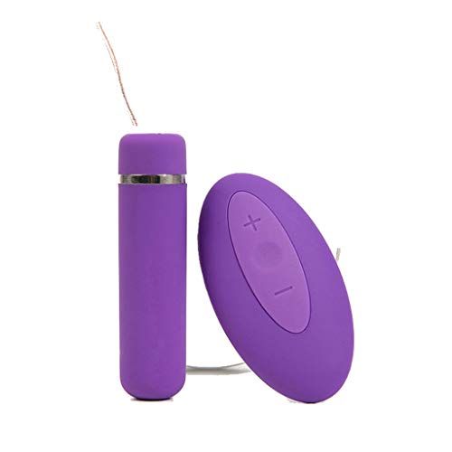 Preisvergleich Produktbild Portable Mini Kugel Magic Bullet Mini Bullet Vibe mit Wireless Remote Control 15 Frequenz Kugel lebendige Spielzeug für Frauen (Farbe : Purple)