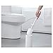Produktbild BEI-YI wc-bürsten- Toilette Erfrischend Einfache Toilettenbürstengarnitur Badezimmer Toilettenbürste Startseite Keine Totwinkel Lange Griff Toilettenbürste - wc-garnitur (Color : A)