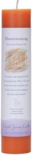 Housewarming ~ Reiki Charged Crystal Journey Candle
