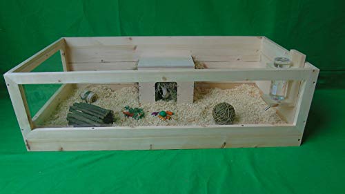 Large Indoor Guinea Pig cage BY WOODEN WORLD Guinea Pig Pen Guinea Pig Run Guinea Pig Hutch Playpen