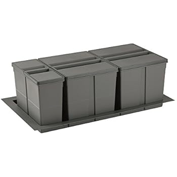 Pattumiera per base cestone 90 cm sottolavello cucina