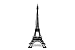 Produktbild Merci Gustave U-14-310 Original-Eiffelturm, Zink, Schwarz