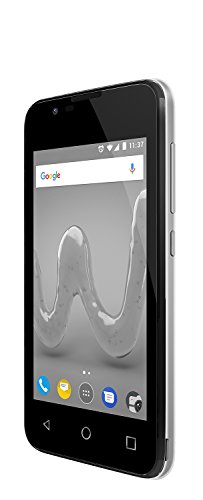 Wiko Sunny 2 10,16 cm (4 Zoll) Smartphone (5MP Kamera, 8 GB internen Speicher, 512 MB RAM, Dual-SIM, Android Marshmallow) silber