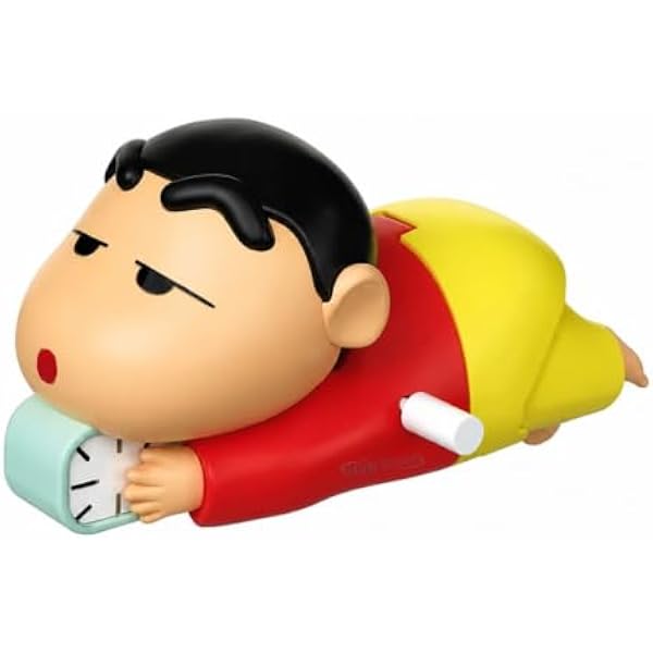 Shinchan Action Figure Toy with 3 Interchangeable Expressions