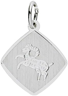 Basic 24,9018SWI Silver Women's Pendant Aries Star Sign 925 Sterling Silver