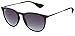 Ray-Ban Erika Wayfarer Sunglasses, Black (622/8G), 54 mm