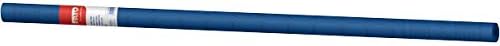 LucartDamask Tablecloths Paper Plain Blue