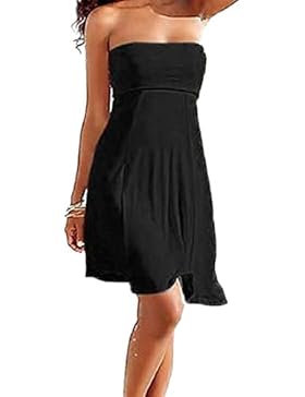 SODACODA figurbetonendes trägerloses Strandkleid oder Rock 4 Stile in einem