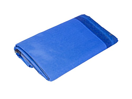 beddingleer 180 cmx180 cm hellen blauen Meer und Himmel Wasserdicht Duschvorhang, Dekorationswand Duschvorhang aus Stoff, mit Haken Serie Nature 180,3 x 180,3 cm - 5