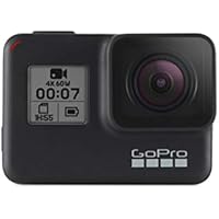 GoPro hero7 - Action Camera 4K con Hypersmooth, Stabilizzazione video e Live streaming - Nero