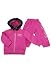 Little Girls Baby Infant Full Fleece Tracksuit Hoody Pant Diamante Glitter 18-24