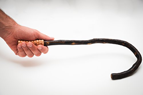 Massage Haken Massagestab zur Selbstmassage für Rücken, Schulter, Nacken, Haken aus Holz, Behandlung Triggerpunkt und Faszien Hilfsmittel gegen Verspannungen und Nacken Schmerzen - 3