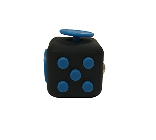 Kestronics 6 Sided Fidget Cube (Black and Blue) Kestronics 6 Sided Fidget Cube (Black and Blue)