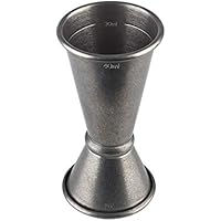 Buddy´s Bar - Barmaß, 2 cl / 4 cl Doppelmaß, Innenmaße 1 cl / 3 cl, hochwertiges Barmaß, lebensmittelecht, Jigger zum…