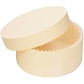 Monouso | 5 Individual Cheesecake Mould with Lid for 150ml | Oven Safe | Premium Box for Cheesecakes and Desserts | Natural W