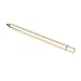 Portable Lip Brush with Lid Retractable Lipstick Brush Applicator Gold Tube Nylon Hair Cosmetic Brush Makup Tool