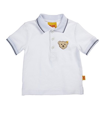 Steiff Baby Boys 0-24m Vest -  White - Weiß (bright white|white 1000) - 9-12 Months