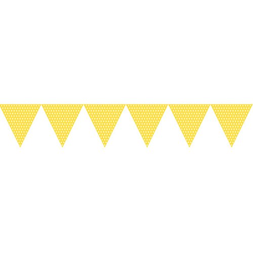 Kleine Wimpel-Girlande „Happy Dots“ 274 cm - 2